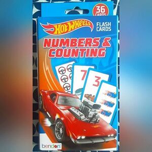 New Hotwheels Numbers and Counting Flashcards